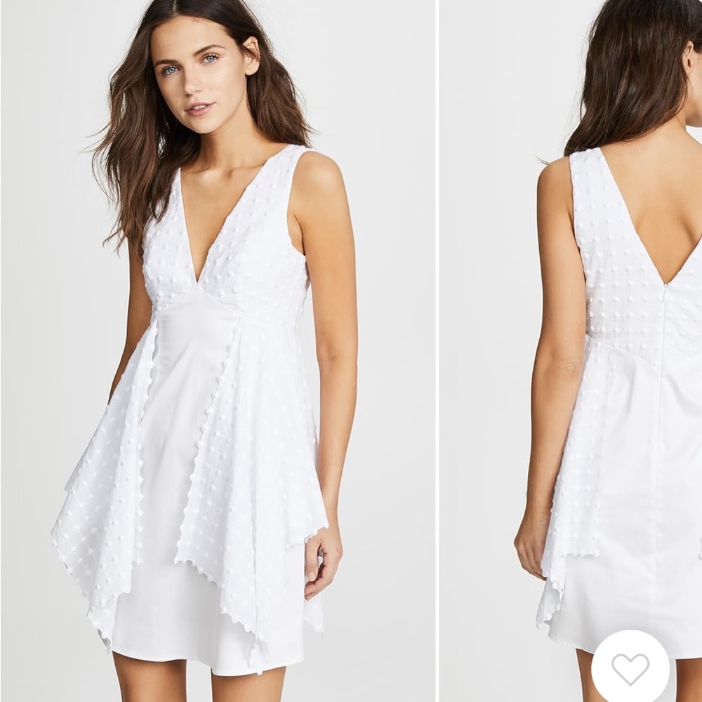 Zac Zac Posen Prim Dress Size 2 Mini Dress, White